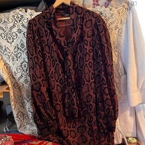 SHEIN xL choker dress